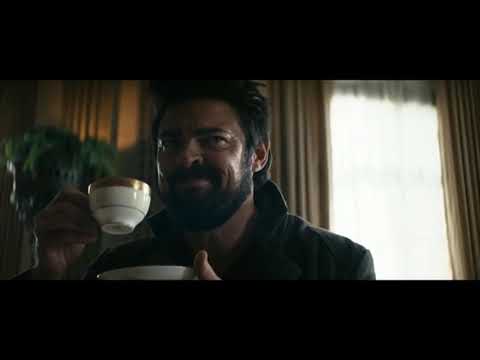 Billy Butcher tea sipping (funny scene) |The Boys(season2,episode 7)