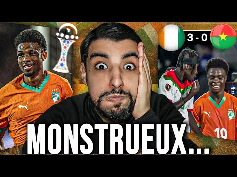 THIS IS GETTING SERIOUS!!! | Ivory Coast 3 vs 0 Burkina Faso (AFCON 2025 Round of 16)