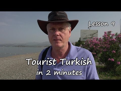 Learn Turkish in 2 minutes  Lesson 9