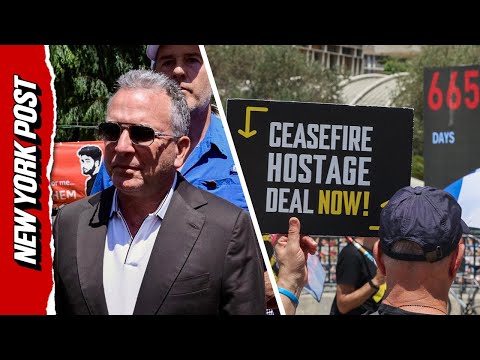 Special Envoy Witkoff arrives in Tel Aviv, meets with families of Israeli hostages