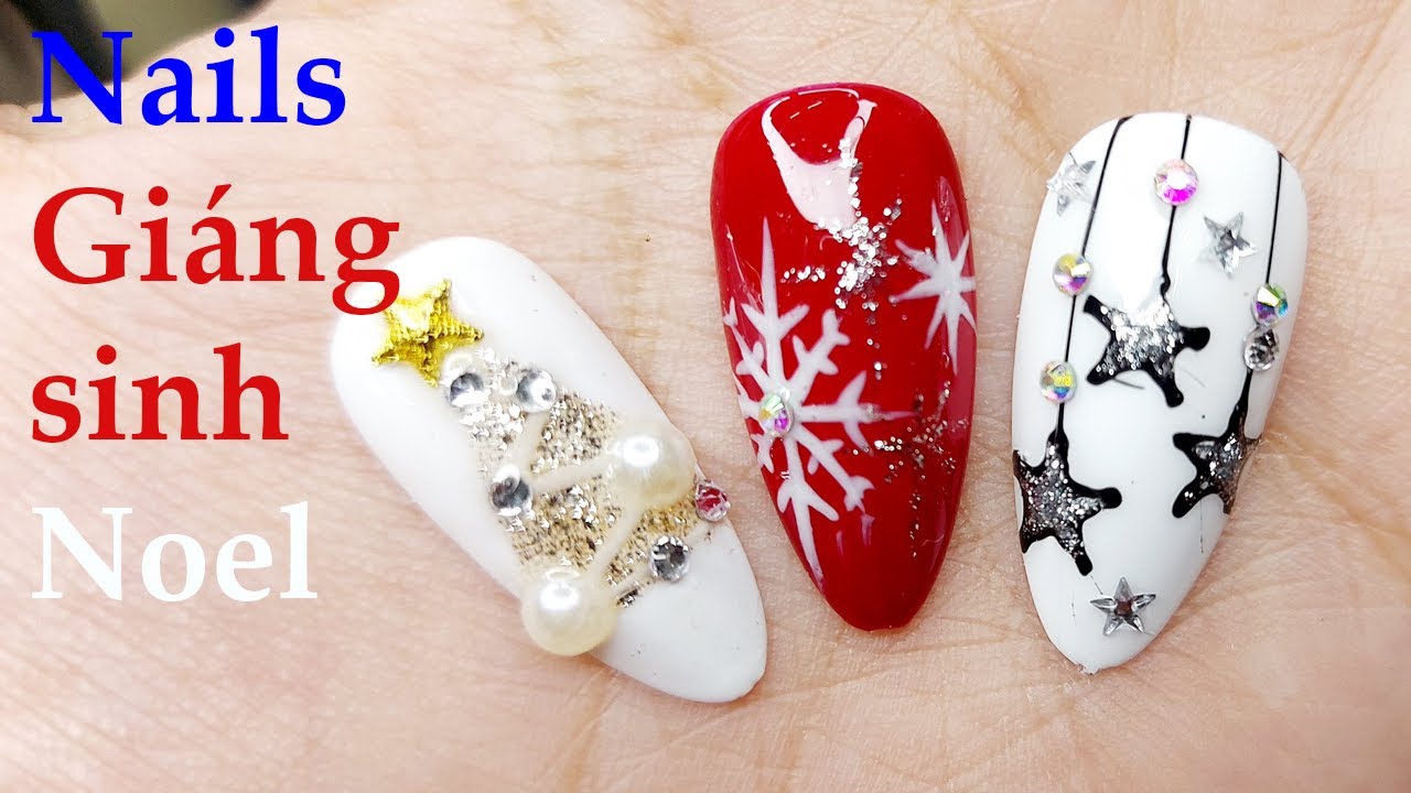 Châu Pha (Chou Fa) – Nails – Mẫu móng Giáng sinh (Noel)