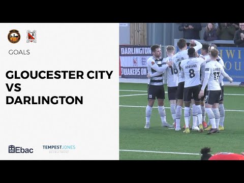 Goals: Gloucester City v Darlington