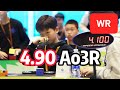 4.90 Ao3R WR Yiheng Wang | 3.85, 3.66 Single |  Kunshan Open 2024