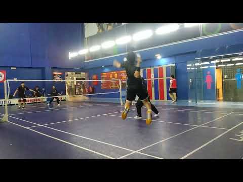 Badminton Mix Double MuhibbahTeam Sparring - Farid Naslim / FarahLia Vs Jojo Hannif / Fairuz
