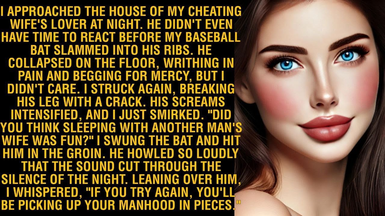 I APPROACHED THE HOUSE OF MY CHEATING WIFE'S LOVER AT NIGHT. HE DIDN'T EVEN HAVE TIME TO REACT...