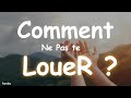 COMMENT NE PAS TE LOUER Quand Je Regarde Autour De Moi Seigneur Jésus PAROLES