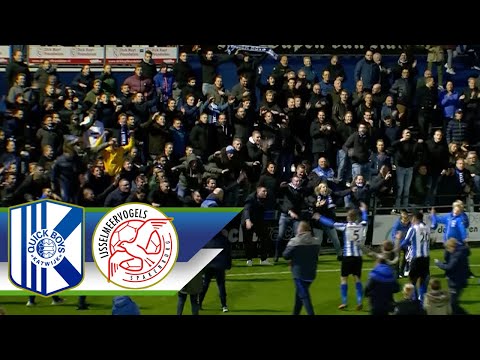 Sfeerbeelden na Quick Boys - IJsselmeervogels (2-1)