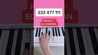 Perfect - Ed Sheeran (Piano Tutorial) #perfectpiano #perfectpianotutorial #edsheeranperfect