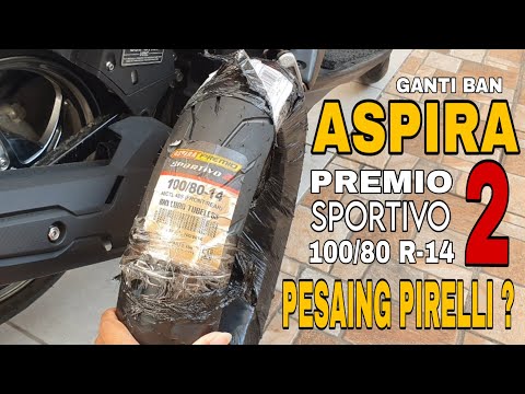 ASPIRA PREMIO SPORTIVO 2 RING 14 TIRE REVIEW || PIRELLI TIRE COMPETITOR