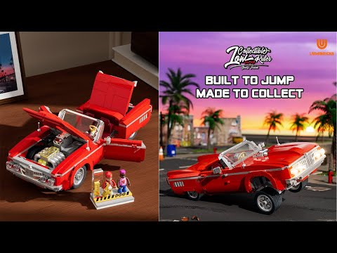Vidéo Lumibricks Street Fusion 19008 : Low Rider de collection - Big Red