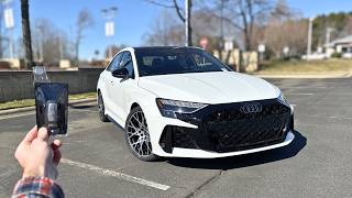2026 Audi RS3: Start Up, Exhaust, Test Drive, Walkaround, POV and Review