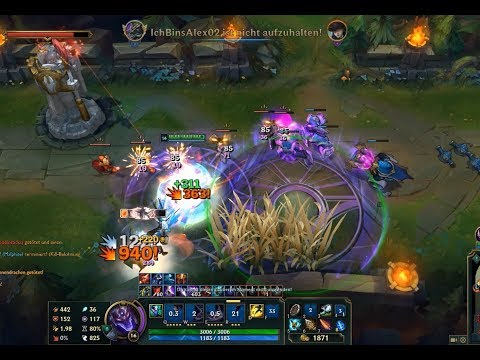 Nasus U.R.F Oneshots, Ganzes Gameplay - League of Legends