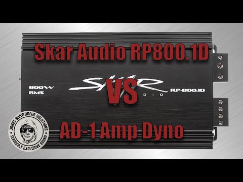 AD-1 Amp Dyno Skar Audio RP800.1D by Jones Subwoofer Solutions JSS