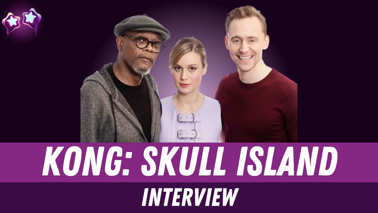 Kong Skull Island Cast Interview With Tom Hiddleston, Brie Larson And Samuel L. Jackson book