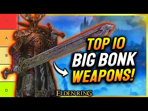 Top 10 BEST STRENGTH Weapons in Elden Ring (RANKED) Highest Dmg STR Weapons/Builds 1.10
