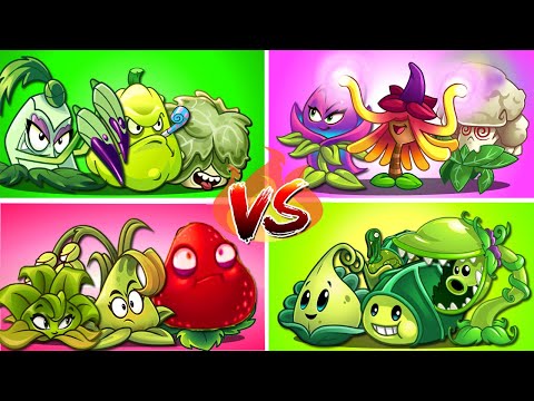 PvZ 2 Battlez - 5 Random Team Plants vs Team Zombies