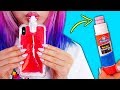 How To Sneak Candy In Class! Edible DIY School Supplies! Prank Wars!