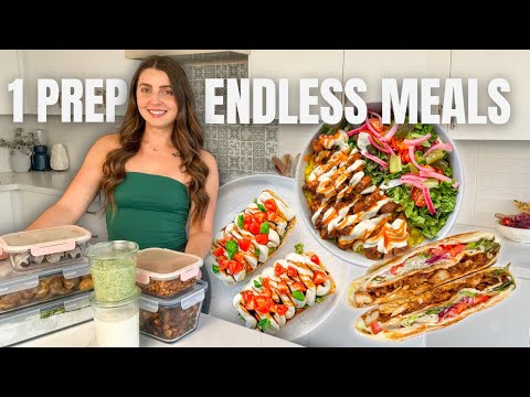 Vegan Meal Prep Made Easy | Mix & Match Meals in Minutes!