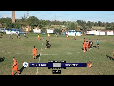 HIGHLIGHTS • VIGHIGNOLO vs RHODENSE - CAT. PROMOZIONE