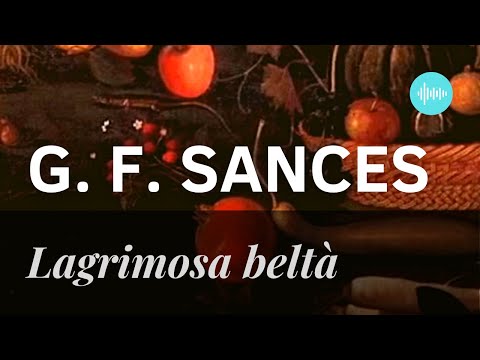 G.  F.  SANCES Lagrimosa beltà -  I Solisti Ambrosiani LIVE - Tullia Pedersoli soprano
