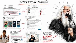 🎤Canal de Música ficou Fácil - LipSync Automático Google Flow Music Video (Adeus Suno)