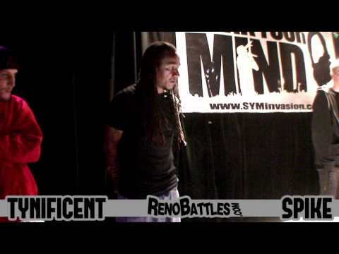 SPIKE vs TYNIFICENT - Producer Battle 5/2/11 in Reno, NV