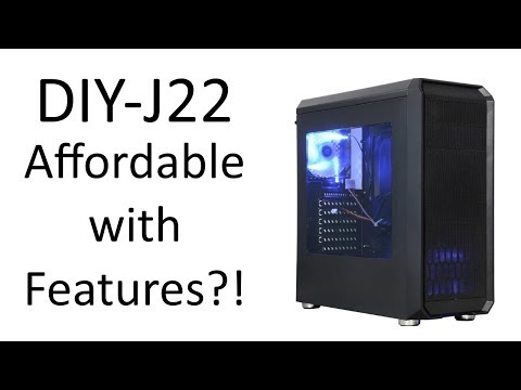 DIYPC DIY-J22 Mid Tower Case Unboxing / Review and...