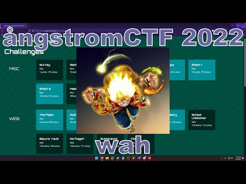 angstromCTF 2022: wah