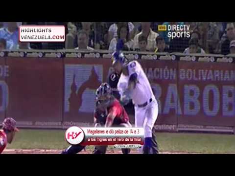 Highlights LVBP 22/01/2016 - Tigres de Aragua vs Navegantes del Magallanes
