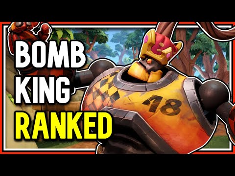 BK is EVERYWHERE in Ranked! This is Why - Paladins Bomb King Gameplay