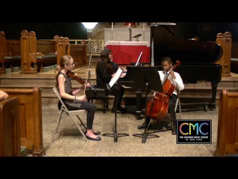 Julius Klengel, Trio in GM, Op  35 #2, Allegro