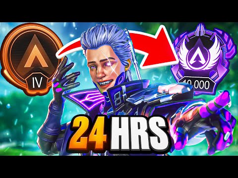 i Tried to Solo from Bronze to Masters Sparrow Only! (Apex Legends)