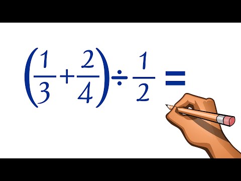 EXPRESSÃO NUMÉRICA COM FRAÇÕES | SOMA E DIVISÃO DE FRAÇÕES