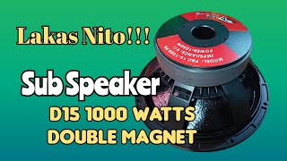 Download lagu Sub Speaker Sound Check | Live Pro D15 1000 Watts Speaker mp3