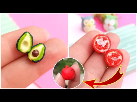 Crafting Realistic Miniature Food Art from Polymer Clay