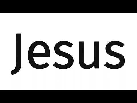 How to pronounce Jesus?(CORRRECTLY)