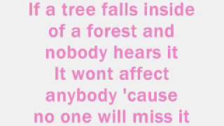 You should have lied with lyrics