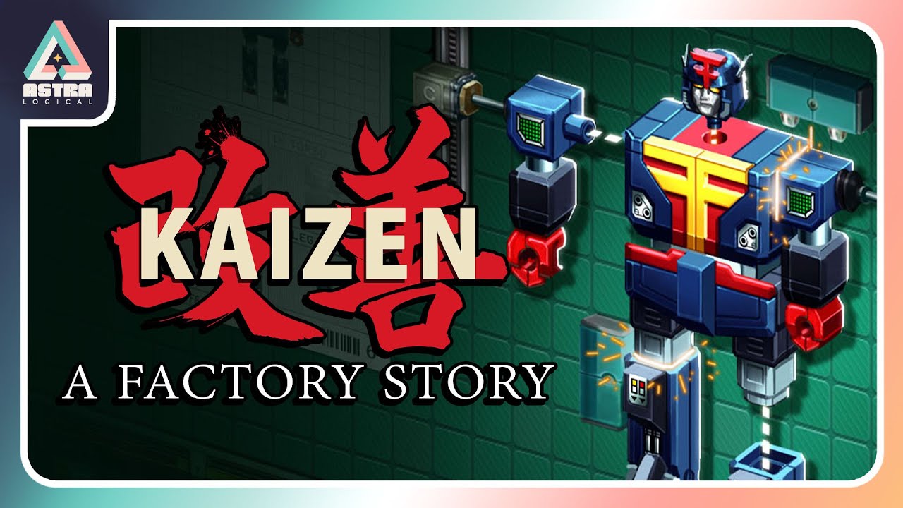 Kaizen: A Factory Story - Release Date Trailer | Open-Ended Puzzle Automation Game - YouTube