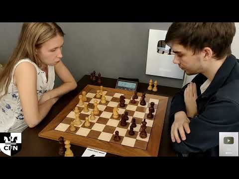 FM E. Borisova (2138) vs A. Esipenko (2111). Chess Fight Night. CFN. Blitz