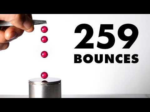 This weird metal is insanely bouncy