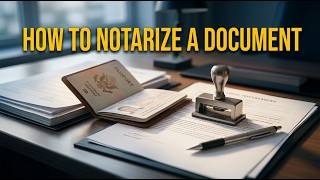 How To Notarize A Document (Quick & Easy)