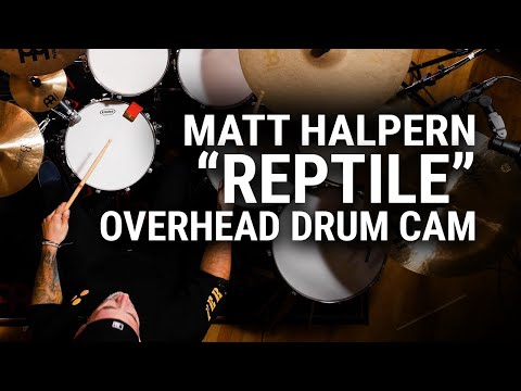 Meinl Cymbals - Matt Halpern - "Reptile" Overhead Drum Cam