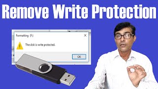 3 Ways Remove Write Protection From USB Pendrive | How to Remove Write Protection on USB drive