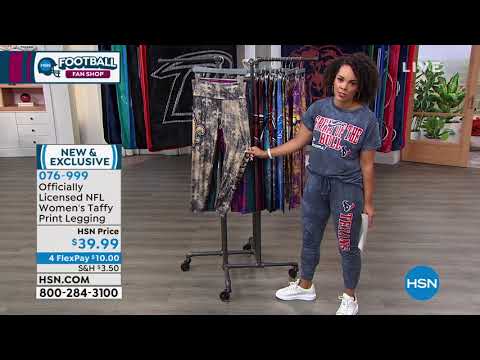 Officially Licensed NFL Women's Taffy Print Legging by C...