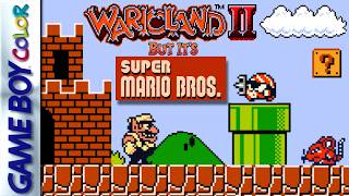 Wario Land II but it's Super Mario Bros. [GBC] Romhack