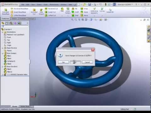 E4 SolidWorks 2008 - Basic Modeling 4