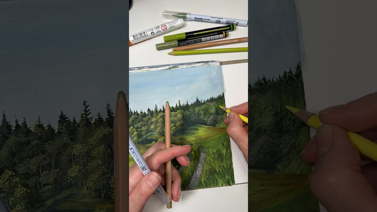 How to Sketch EASY Trees!