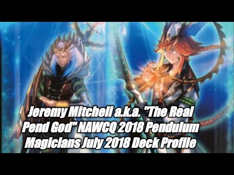 Jeremy Mitchell a.k.a. The Real Pend God NAWCQ 2018 Top 64 Pendulum Magicians July 2018 Deck Profile
