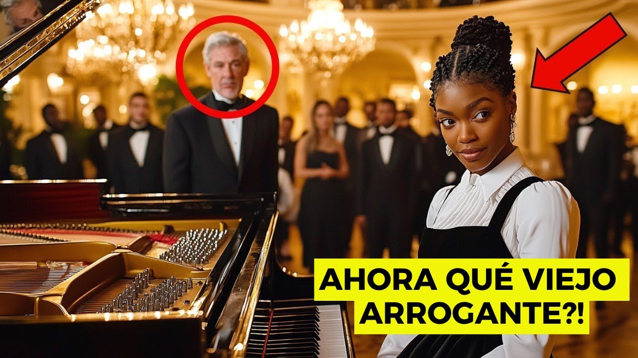 Hombre RICO Obliga a Mesera Negra A Tocar el Piano para Burlarse, Su Talento lo Deja Sin Palabras