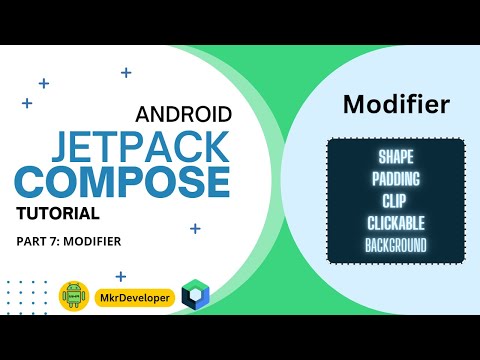 7 - MODIFIER in Jetpack Compose - Android Studio